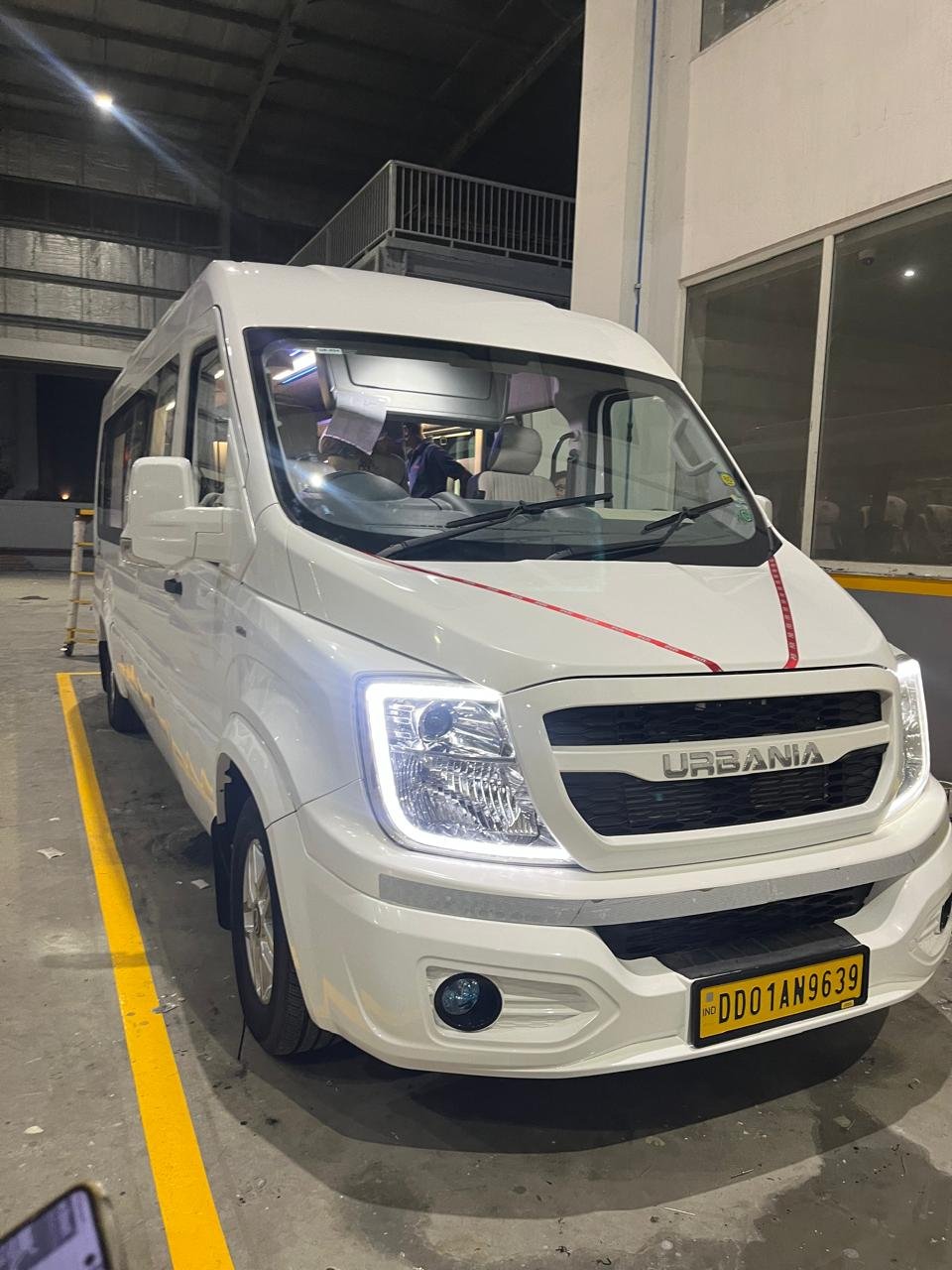Force Urbania 12 seater hire Bangalore